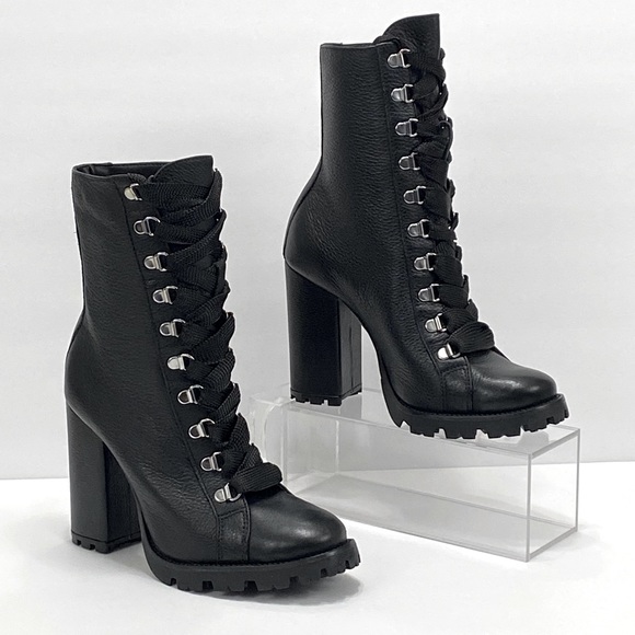 - NEW SCHUTZ  ZARA COMBAT  BOOTS - Picture 12 of 15